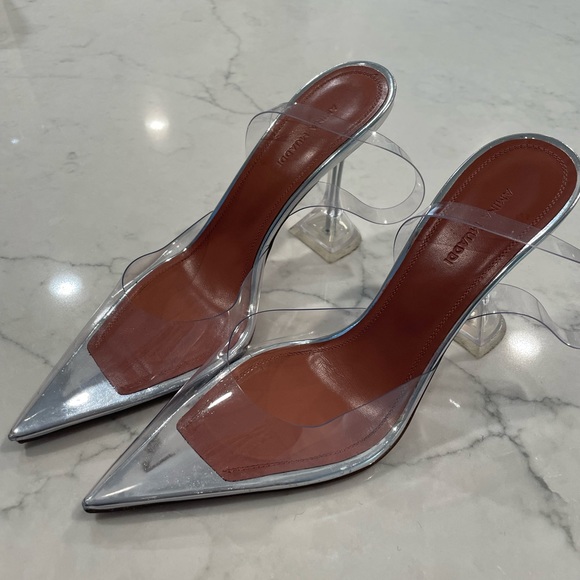 Amina Muaddi Holli Heel - Picture 2 of 7